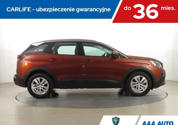 Peugeot 3008 cena 91000 przebieg: 47768, rok produkcji 2018 z Nowy Targ małe 254